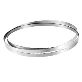 Bandsaw Blade, 150 Inch Length, 4 TPI Band Saw Blade with 18 HRC Hardened Sharp Teeth, SK5 High-Strength Carbon Steel, 0.75 Inch Width