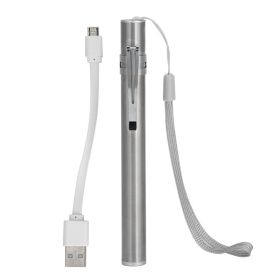 USB Mini Flashlight LED Rechargeable Torch Pen Light For Doctor Nurse Diagnostic (Option: Default)